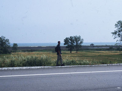 Zum zweiten Mal im Leben erreichte ich das Mittelmeer mit dem Fahrrad, [...].